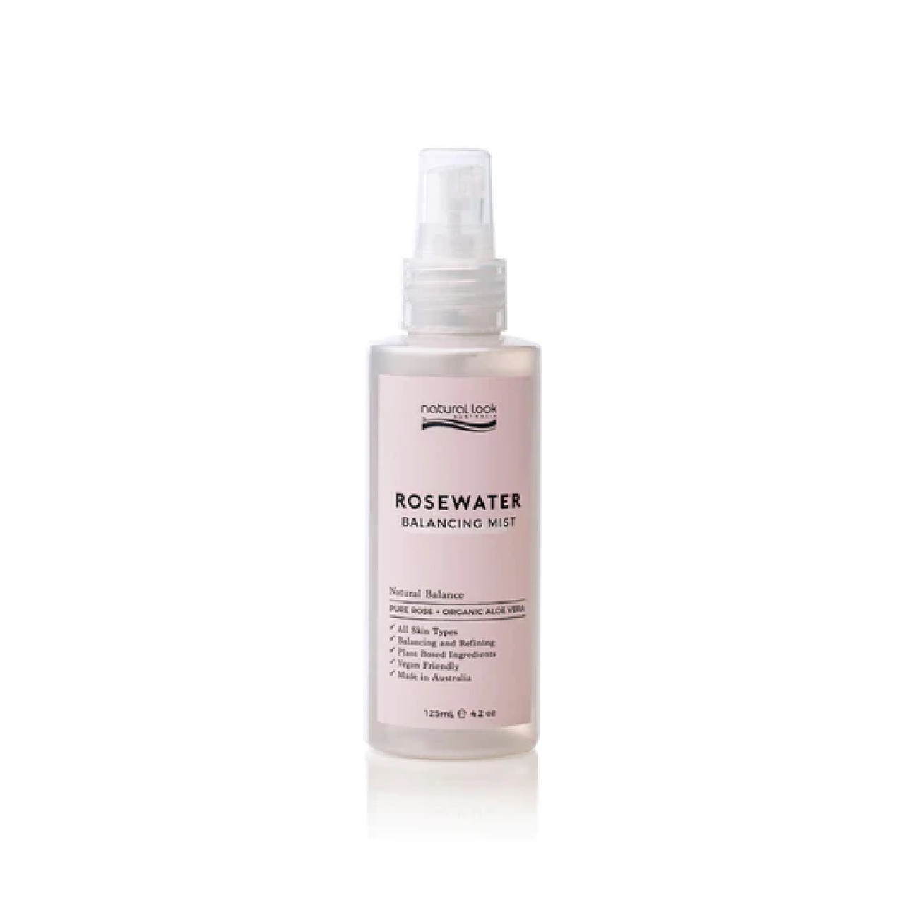 Natural Look — Natural Look Rosewater Skin Mist 125ml