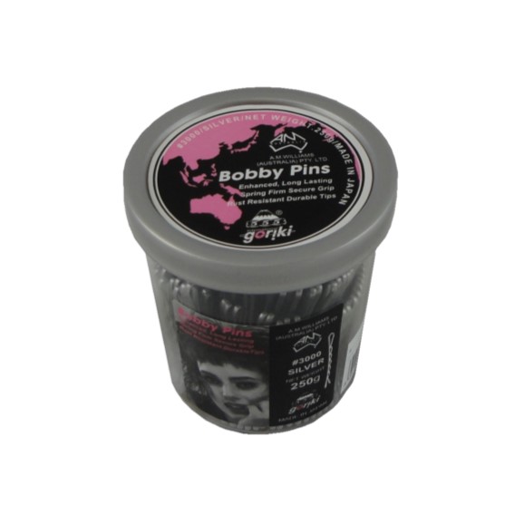 Unbranded — 555 Goriki Silver Bobby Pins 2` 200g