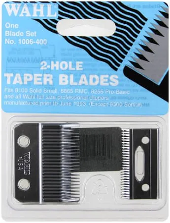 Wahl — Wahl Super Taper,Taper 2000-2 Hole Taper Blade Set WA1006-400
