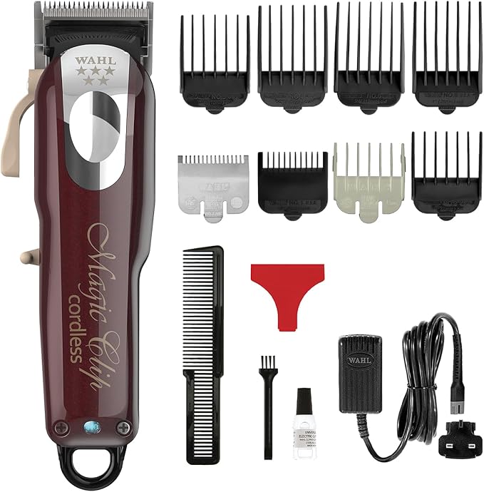 Wahl — Wahl Magic Clip Cordless Burgundy